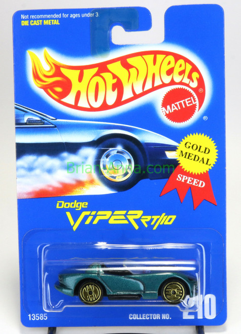Hot Wheels Dodge Viper Rt10 Green