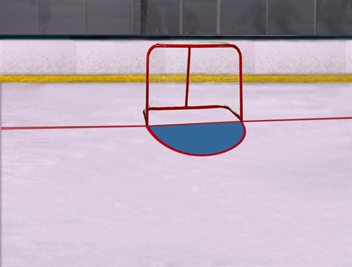 Ice Hockey Indoor Sports Backdrop