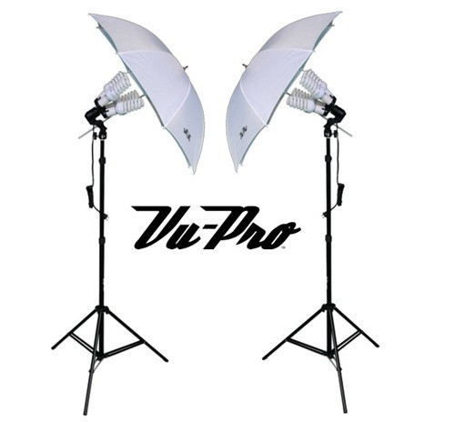 Cool8 Vu-Pro Cool-8 Fluorescent Photography Lighting Kit-Free Shipping!!