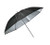 43" Black SILVER REFLECTIVE Umbrella