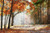 Fall Barn Outdoor Holiday Backdrop