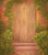 Wooden Door Scenic Backdrop