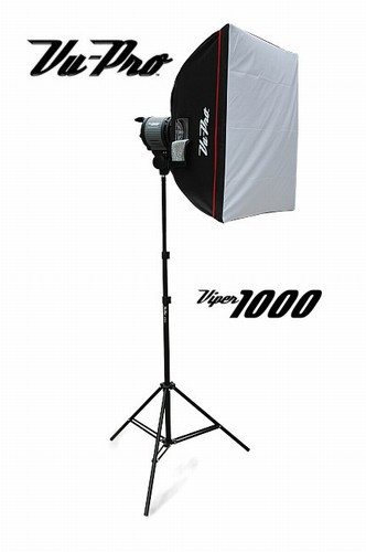 VIPER 1000 Single 1000 Watt Photography Lighting Kit