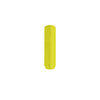 A triangular highlighter set in bright yellow, featuring a sleek design with a branding logo.