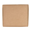 A kraft paper gift box with a simple flap closure, suitable for packaging various items.