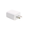 A white Paramount Wall Charger with two prongs designed for travel adapters in the phone and technology category.