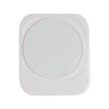 A 3-in-1 wireless charger in a sleek white design, featuring a round charging surface.
