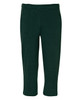 Dark green track pants with a comfortable waistband and knee-length cut. Features a brand logo.