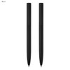 A set of two black metal pens in a sleek design, presented in a gift set. Features branding on one pen.