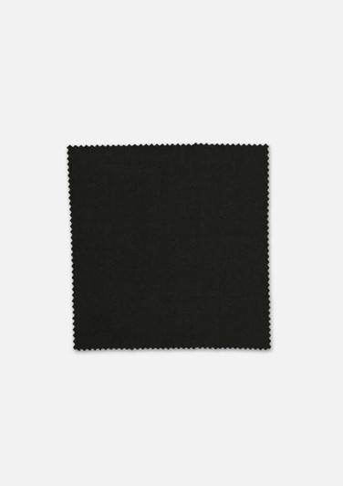 A swatch of dark green fabric, showing a textured surface ideal for men's suiting.