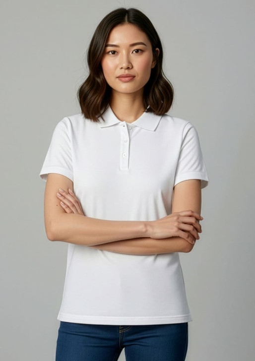 Womens Ice Short Sleeve Polo