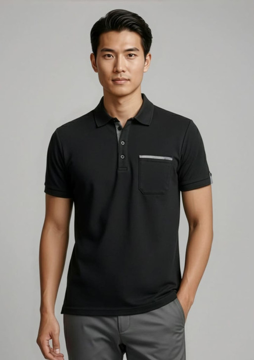 Mens Edge Short Sleeve Polo