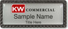 Keller Williams Commercial Carbon Frame Silver Badge