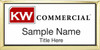 Keller Williams Commercial Gold Executive White Badge