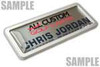 Keller Williams Silver Oval Pebbled Prestige Silver Name Badge