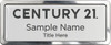 Century 21 New Logo Prestige Polished Name Badge – KWP-98867