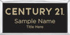 Century 21 New Logo Executive Silver Name Badge | KWP-98857