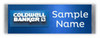 Coldwell Banker Small Meridian Silver Name Badge | KWP-97824