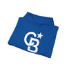 CB Star Logo Hoodie — Minimalist Navy Graphic Pullover