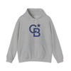 CB Star Logo Hoodie — Minimalist Navy Graphic Pullover