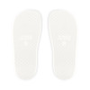 Men's Removable-Strap Slide Sandals — Custom Navy Logo Comfort Slides