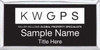 Keller Williams GPS Silver Executive Black Badge