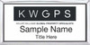 Keller Williams GPS Silver Executive White Badge
