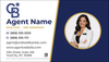 Coldwell Banker business cards CB-004 front design