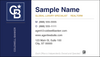 Coldwell Banker business cards CB-006 front design