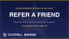 Coldwell Banker business card back design CB-BS-015 agent-ready reverse layout