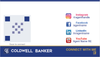 Coldwell Banker business card back design CB-BS-011 coordinating branded reverse layout