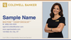 Coldwell Banker business card front design CB-018 professional branded layout