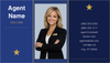 Coldwell Banker business card front design CB-022 professional branded layout