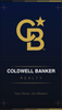 Coldwell Banker business card back design CB-BS-003 professional information reverse layout