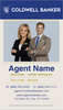 Coldwell Banker business card front design CB-028 professional branded layout