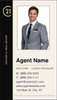 Century 21 business card front design C21-F14 Modern Branded Layout