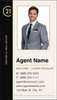 Century 21 business card front design C21-F14 Modern Branded Layout