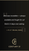 Century 21 business card back design BS-14 Professional Information Back