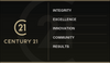Century 21 business card back design BS-25 Coordinating Reverse Layout