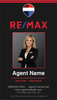 RE/MAX business card front design RM-F05 Photo Forward Premium Layout