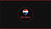 RE/MAX business card back design BS02 Patterned Medallion Logo Back