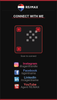 RE/MAX business card back design BS06 Connect With Me QR Social Back