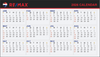 RE/MAX business card back design BS03 2026 Calendar Back