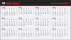 RE/MAX business card back design BS03 2026 Calendar Back