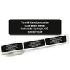 Solid Black Return Address Labels on Rolls