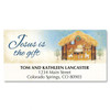 Baby In Manger Return Address Labels