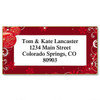 Scarlet Elegance Return Address Labels