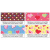 Hearts Deluxe Border Return Address Labels