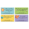 Easter Faith Deluxe Border Return Address Labels