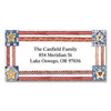Americana Border Return Address Labels
